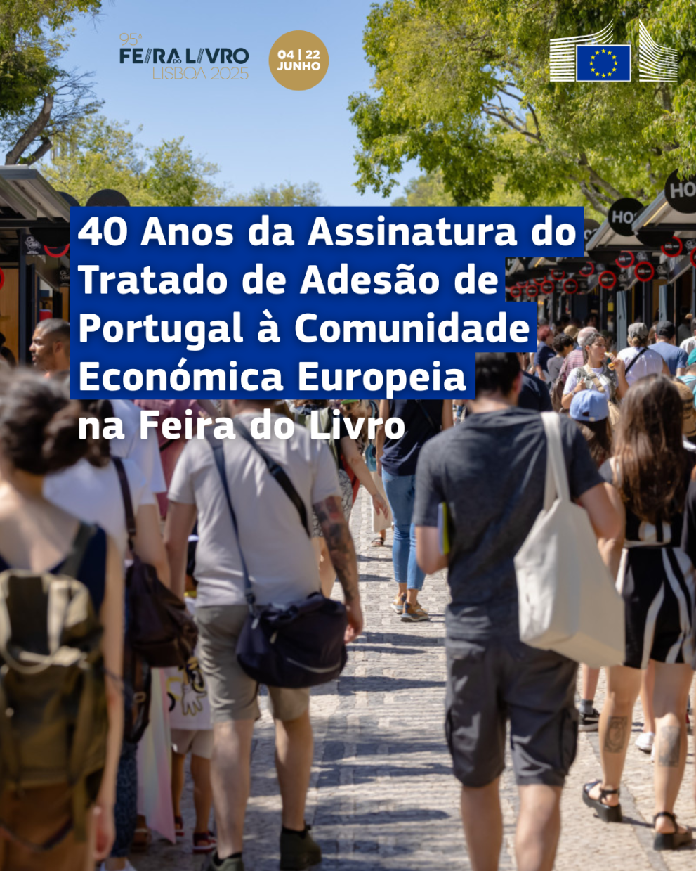 40 anoa adesão Feira do Livro