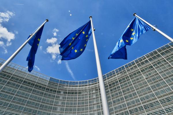 bandeira União Europeia Berlaymont Comissão Europeia